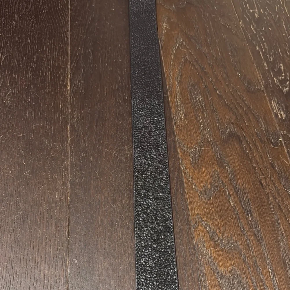 Gucci Marmont Black Leather Belt with Silver GG Buckle - Picture 9 of 12